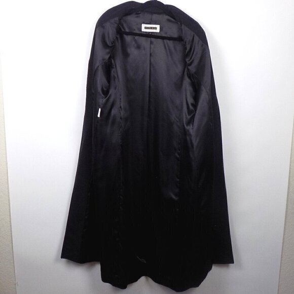 Kristen Blake Studio Collection Long Coat Size14 Virgin Wool Cashmere Blend - Picture 3 of 6